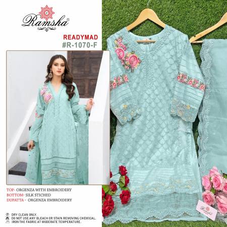 Ramsha R 1070 Readymade Pakistani Suits Catalog
